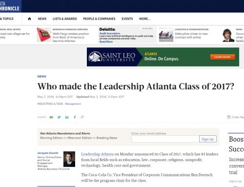 Who made the Leadership Atlanta Class of 2017?